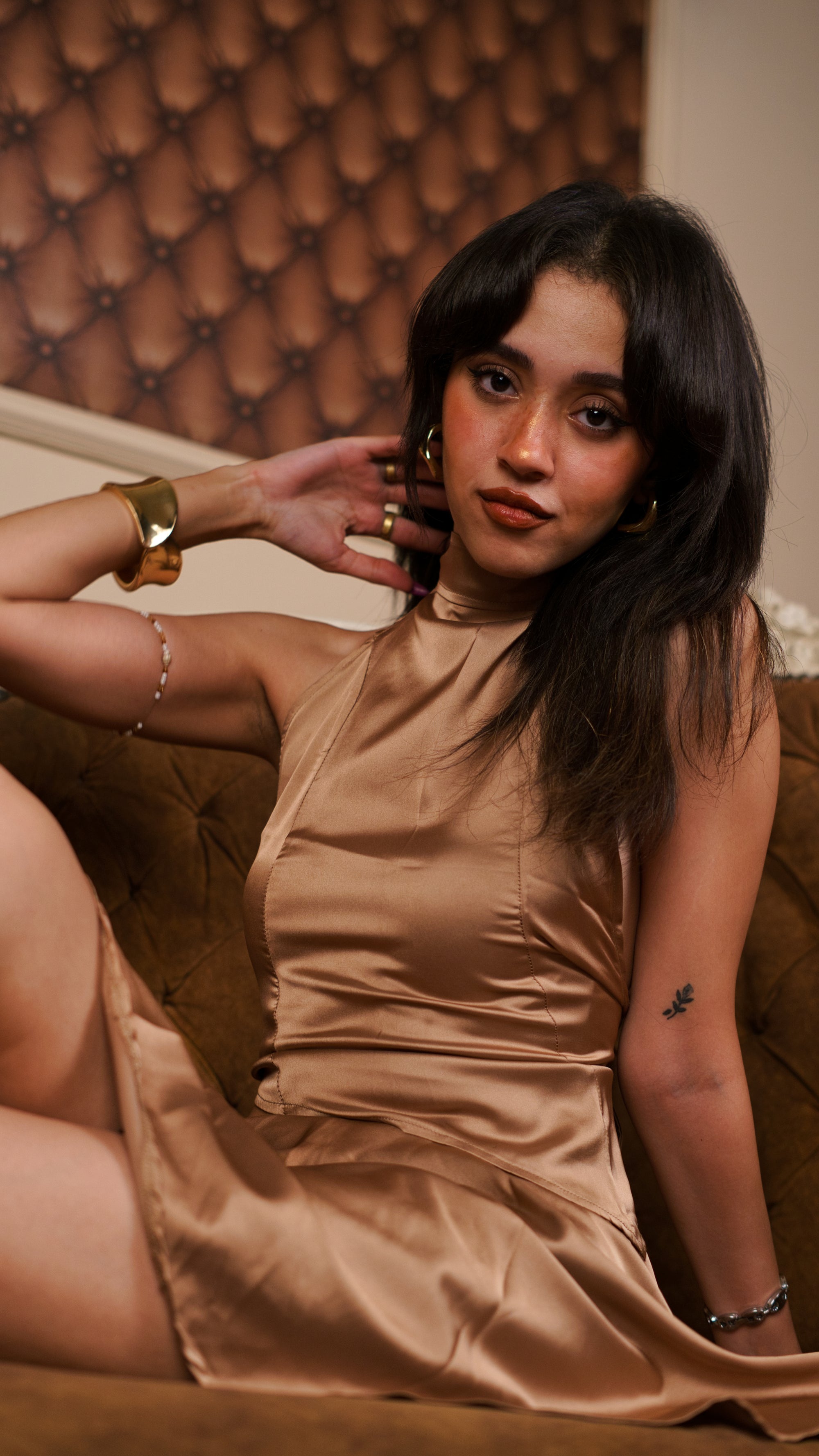 satin top