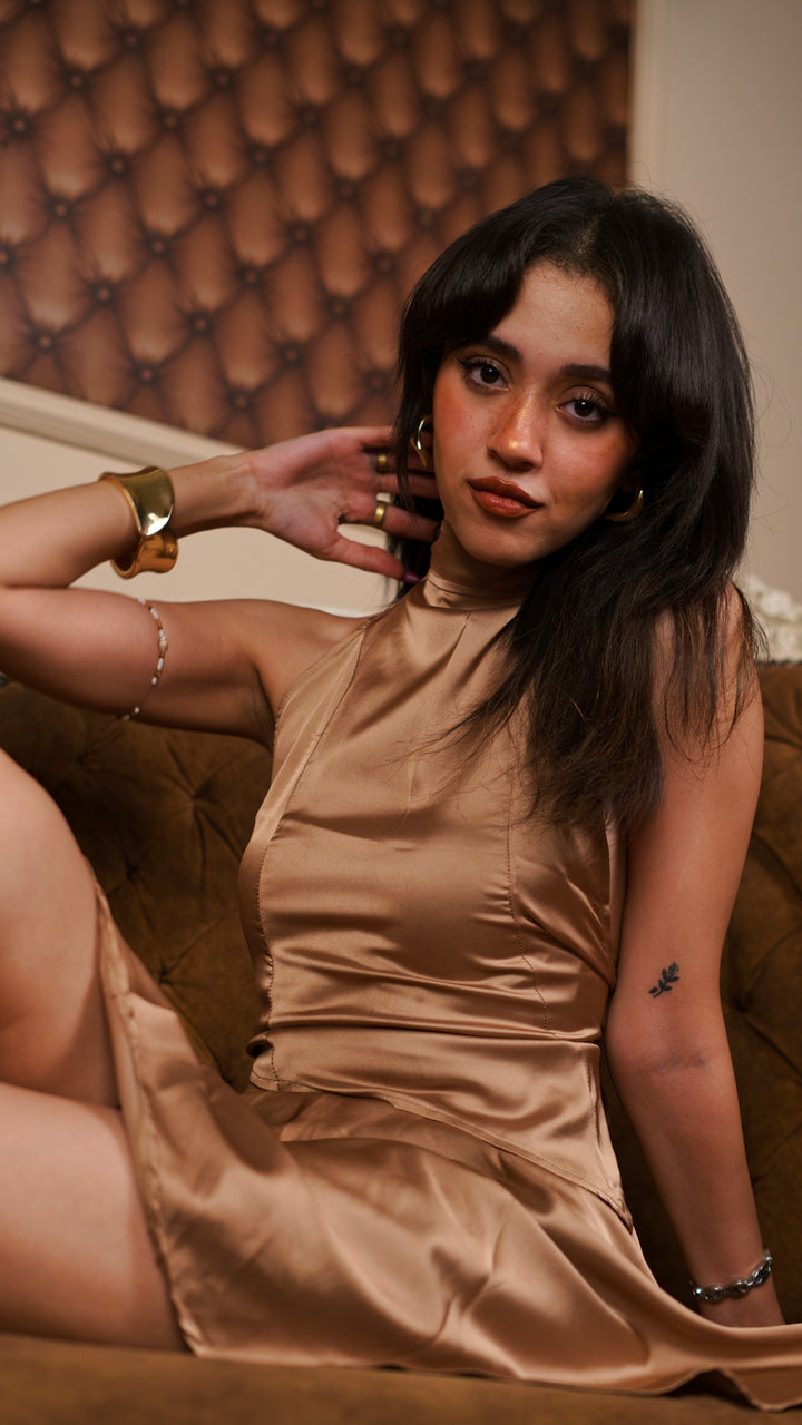 satin top